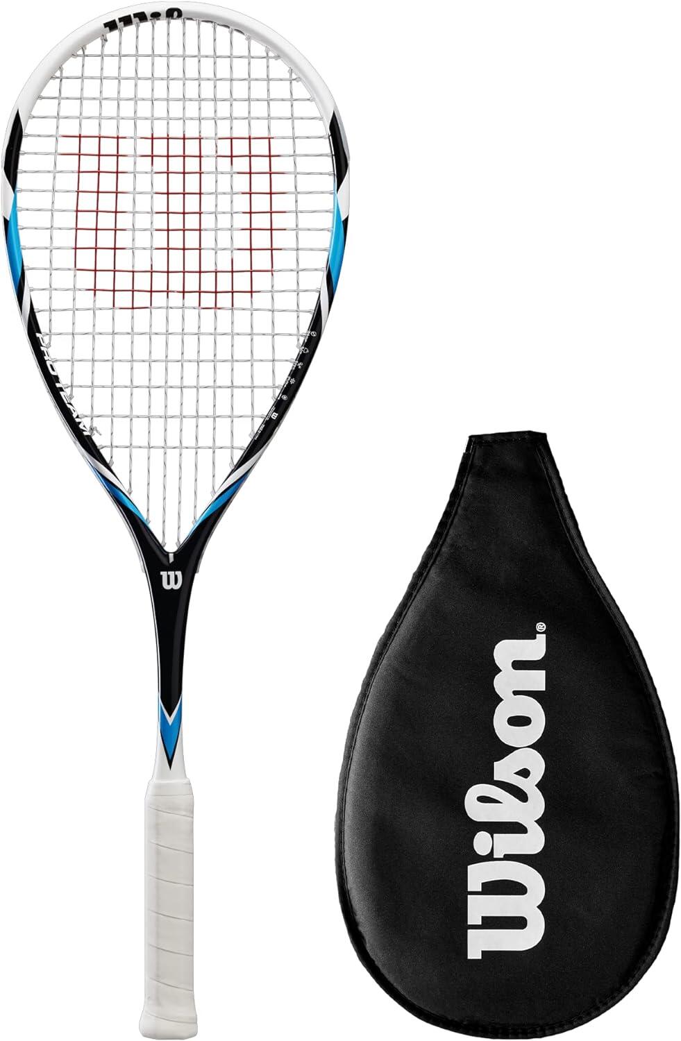 WILSON Wilson Pro Team Blue Squash Racket & Cover