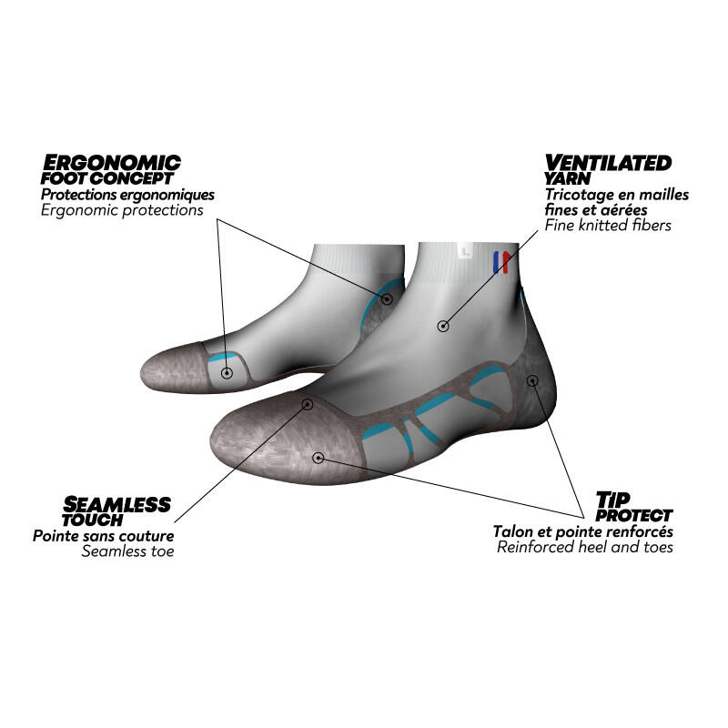 Socken Monnet Trek Lin Basse 5/5