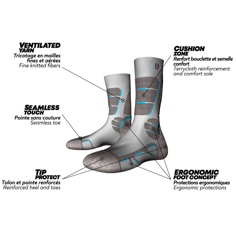 Chaussettes Monnet Lin Haute 5/5