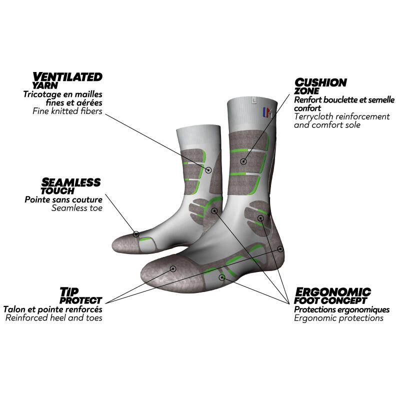 Chaussettes Monnet Lin Haute 5/5