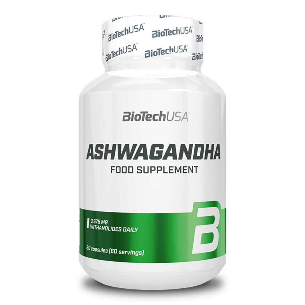 Ashwagandha - 60 cápsulas de biotech usa