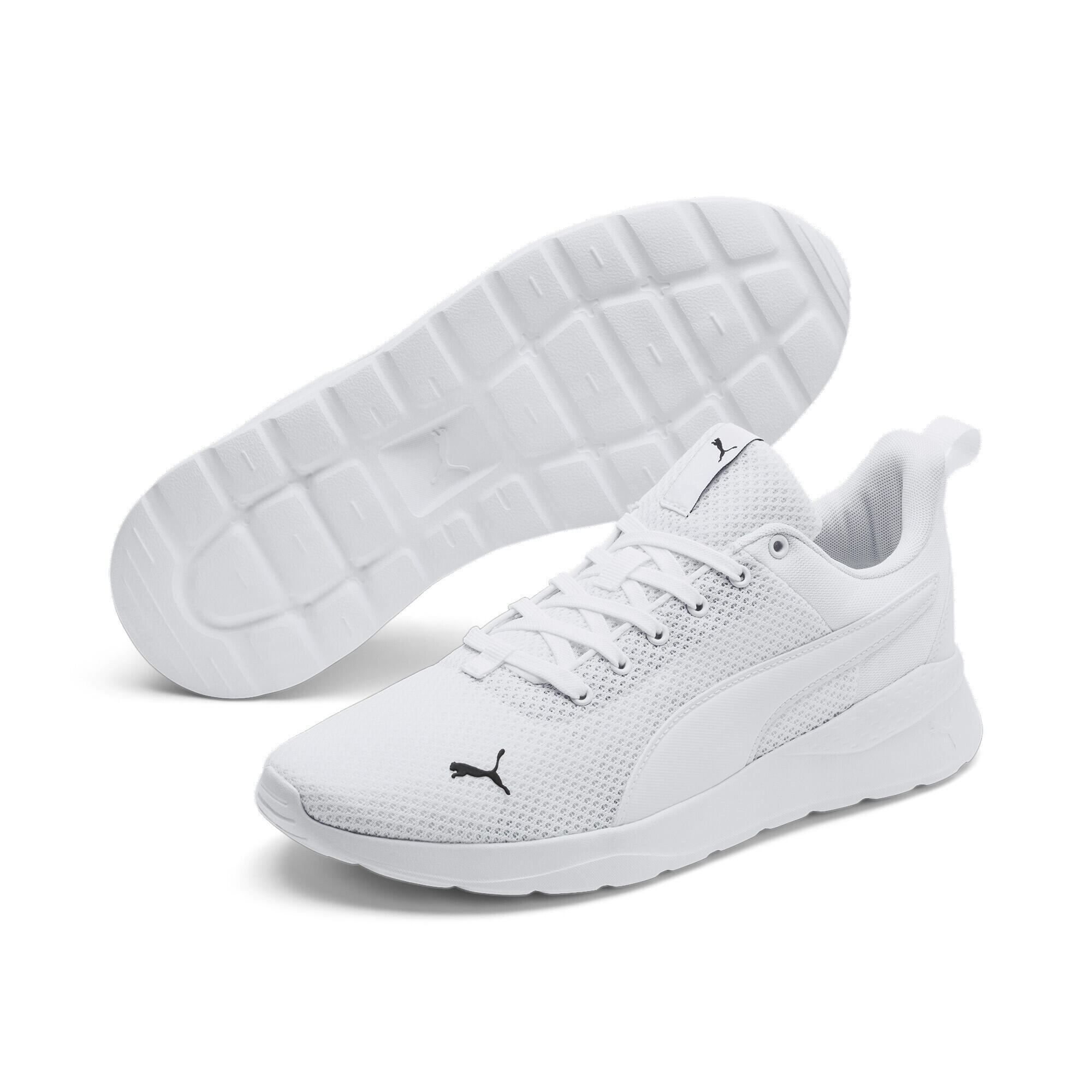 PUMA PUMA Unisex Anzarun Lite Trainers Running Shoes - White-White