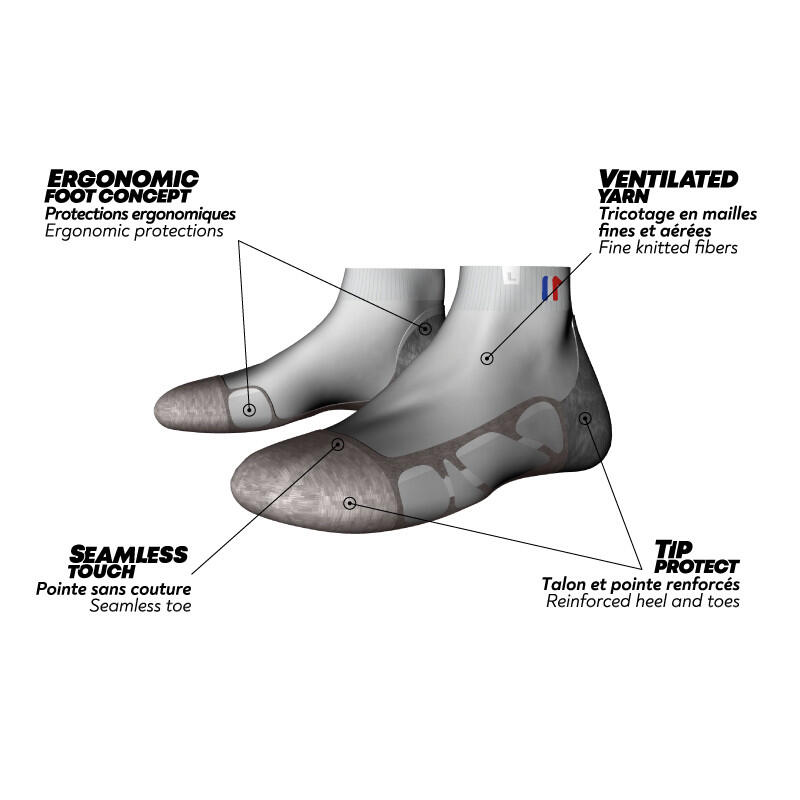 Socken Monnet Trek Lin Basse 5/5