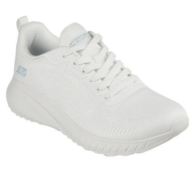 Zapatillas Skechers Bobs Squad Chaos-Face Off, Verde, Mujer