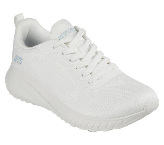 Baskets Femme BOBS SQUAD CHAOS - FACE O Skechers OFWT 117209 Blanc SKECHERS
