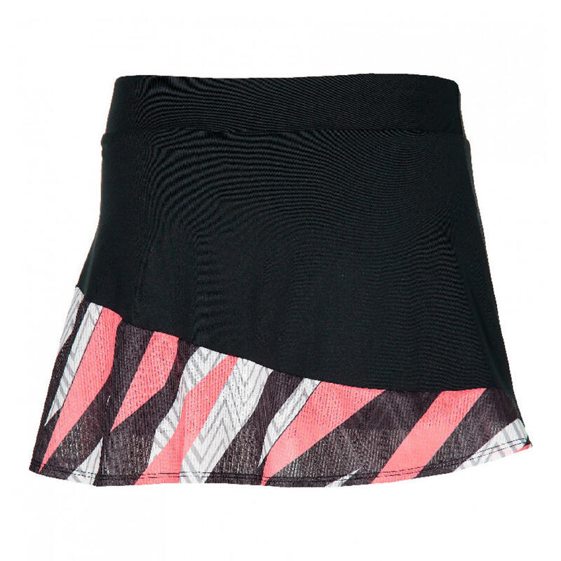Jupe de Tennis Noire/Rose Femme Mizuno Flying Skirt