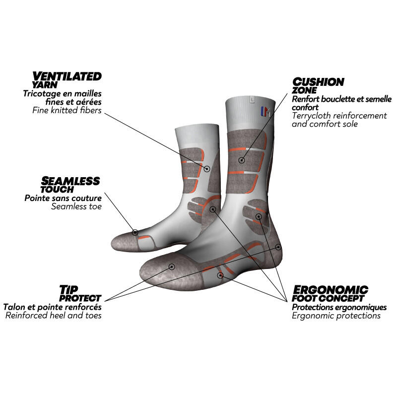 Chaussettes Monnet Lin Haute 5/5
