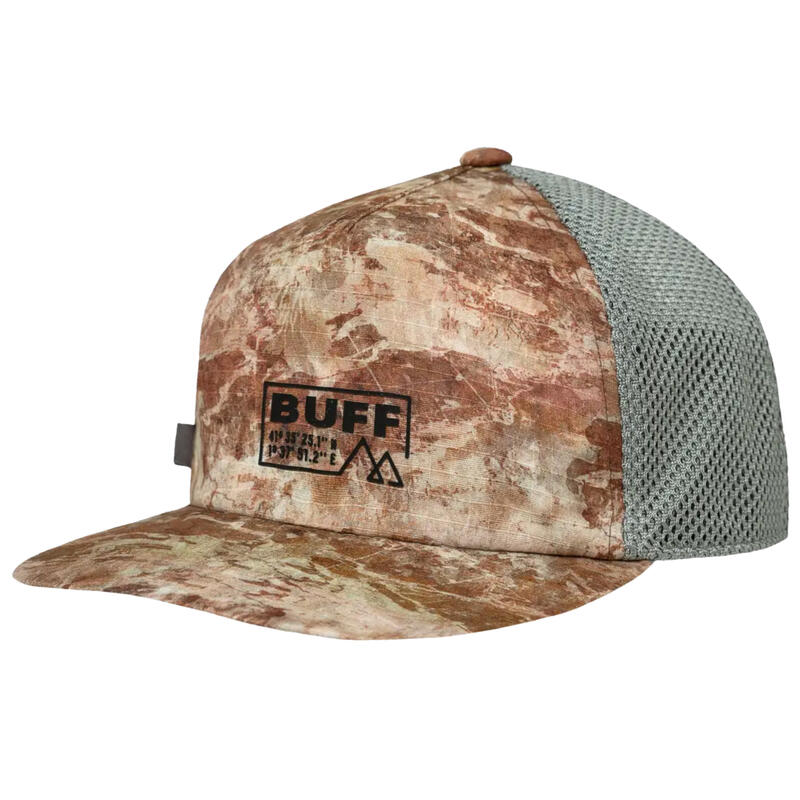 Uniszex baseball sapka, Buff Trucker Cap, barna