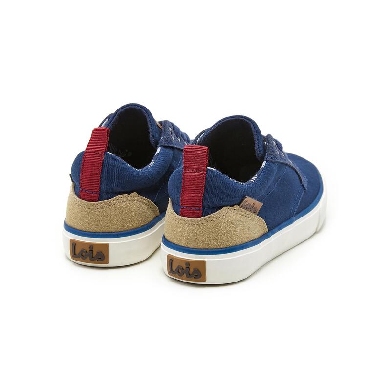 Zapatillas Deportivas Caminar Niños Lois 60192 Azul marino con Cordones