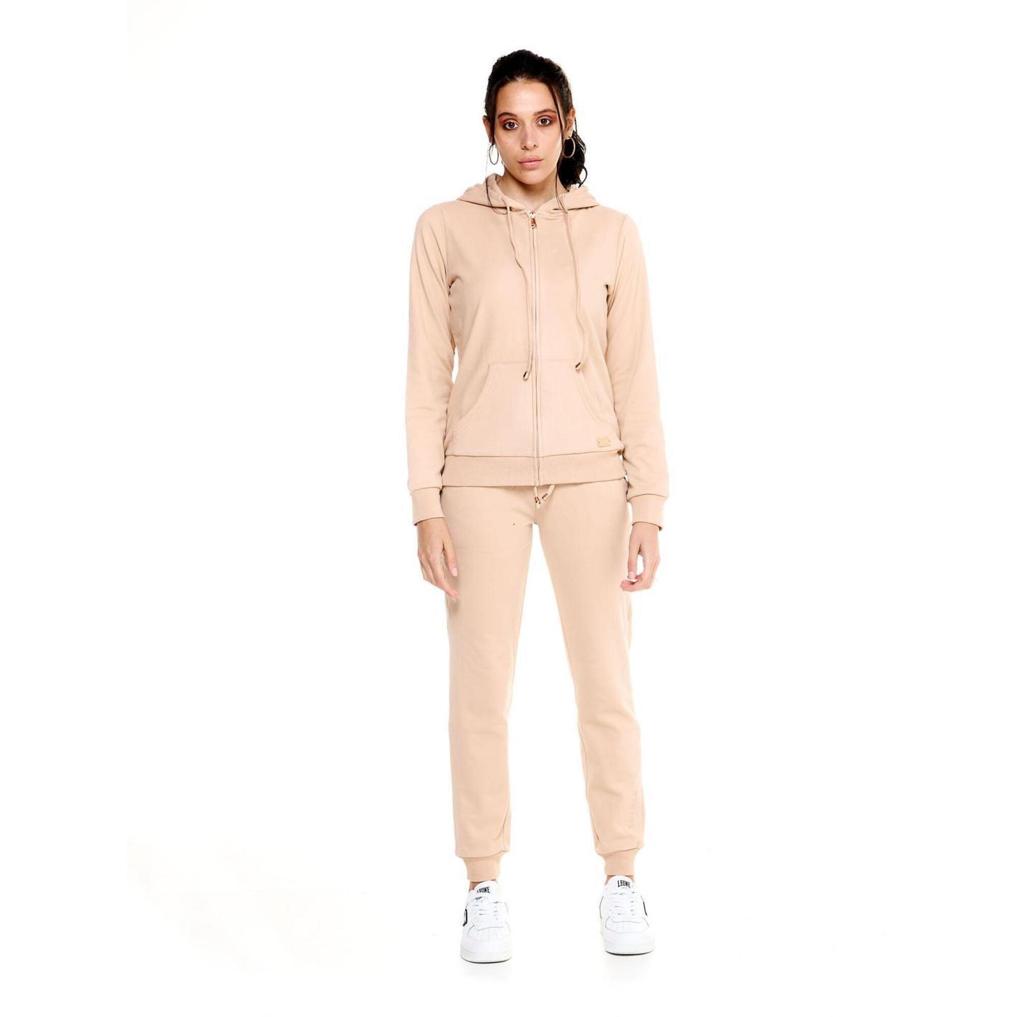 Leone 1947 Apparel - Survêtement Femme Zippé Leone Winter Chic Boxing - Survêtement - Beige - 48 Xl - Decathlon