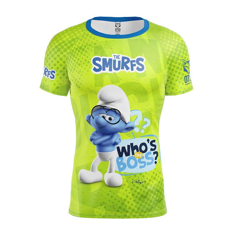 T-Shirt de manga curta Homem - Smurfs Boss