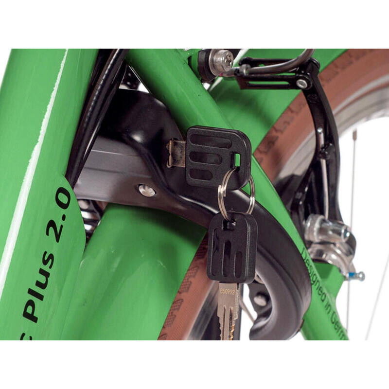 Vélo électrique pour femmes Classic Plus 2.0, 50 cm, Saxxx, N7, vert