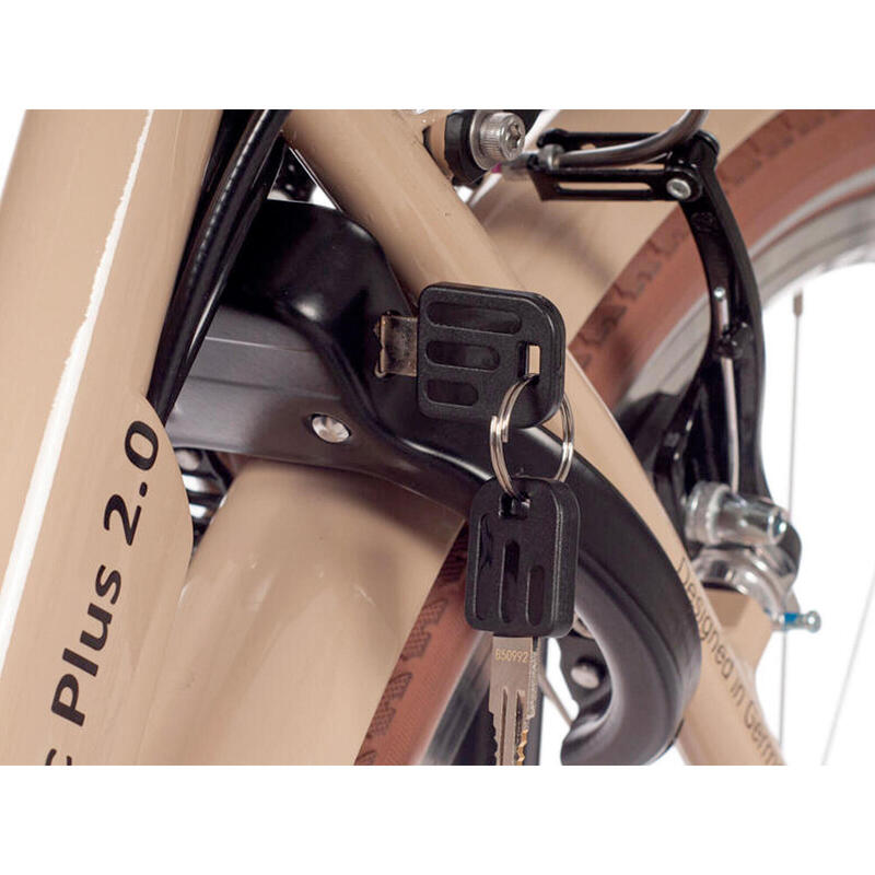 Vélo électrique pour femmes Classic Plus 2.0, 50 cm, Nxs 7, marron