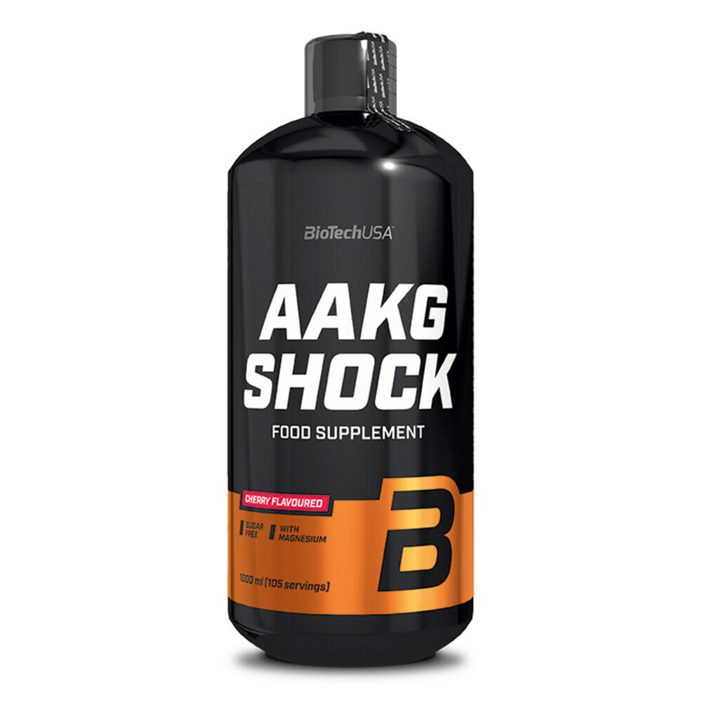 BIOTECHUSA L-Arginina - AAKG Shock - Ciliegia 1000ml