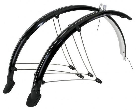 M-Wave SPATBORD SET 60MM KUNSTSTOF 20 INCH ZWART