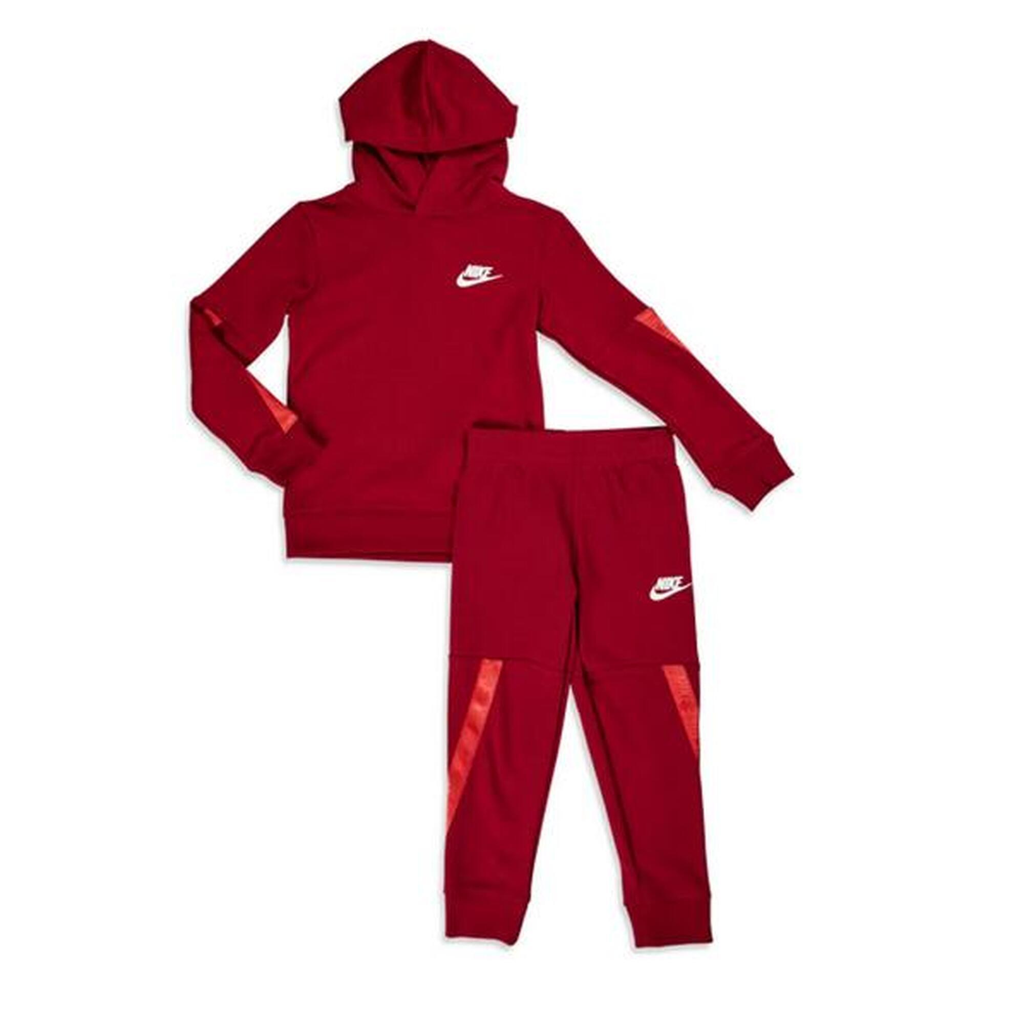 Tuta bambino nike sportswear tape fleece - l-r