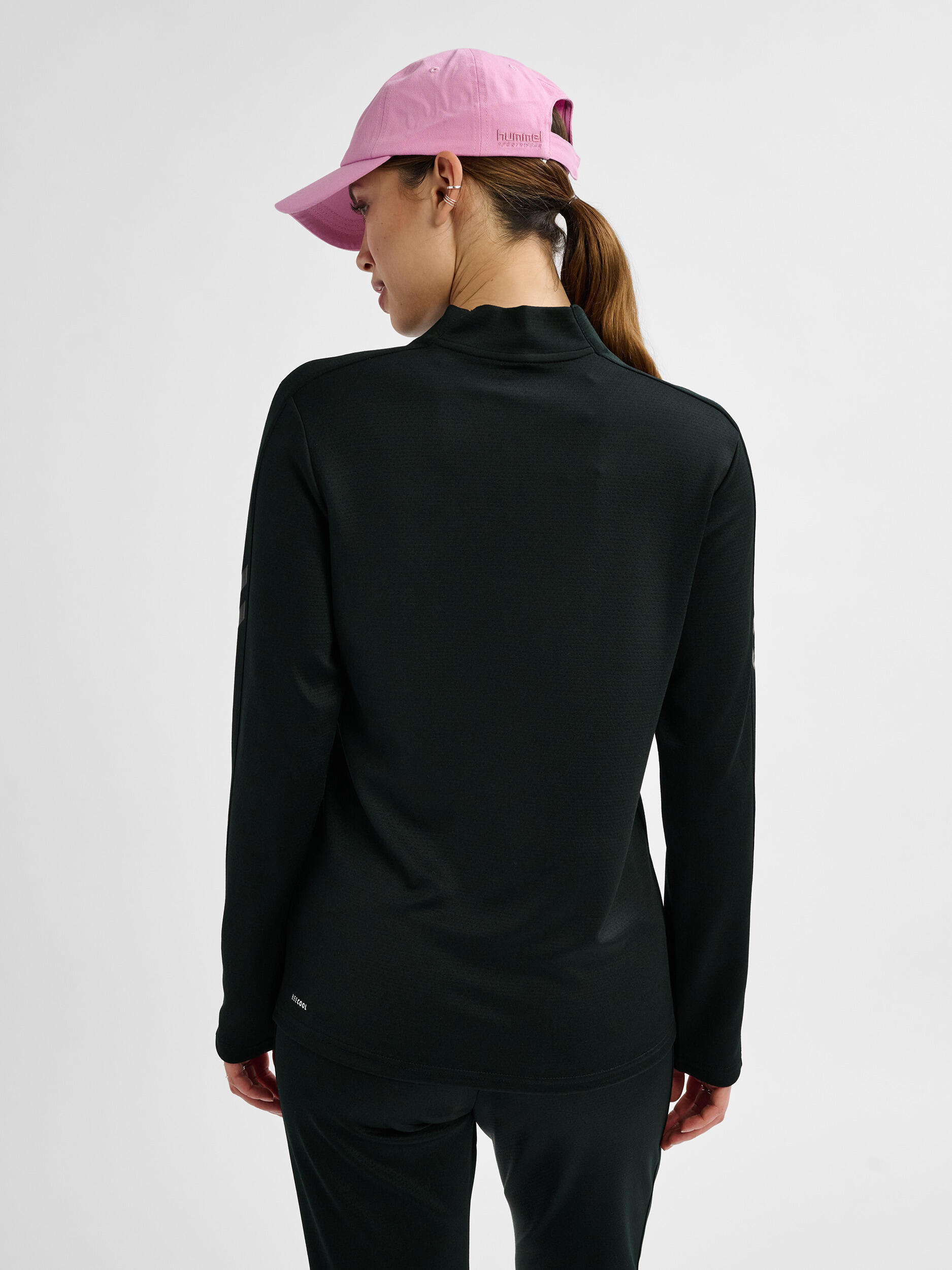 Damen-Trainingsoberteil 1/2 Reißverschluss Hummel Active PL 3/7