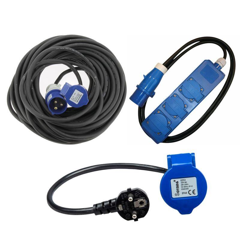 Pack HABA 17 Rallonge Néoprène + ANTARION Adaptateur P17 + HABA Rallonge 1/4