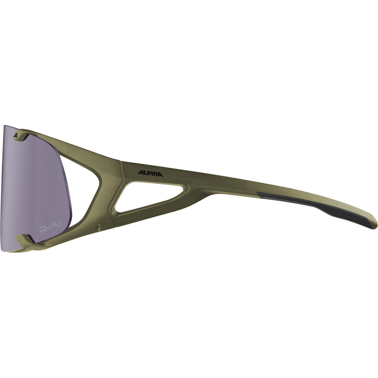 Gafas deportivas Hawkeye Q-Lite V de Ropa Deportiva Olímpica en Oliva 3/4