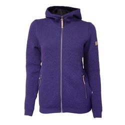 Cardigan en laine Morel Hood FM pour femme - Violet