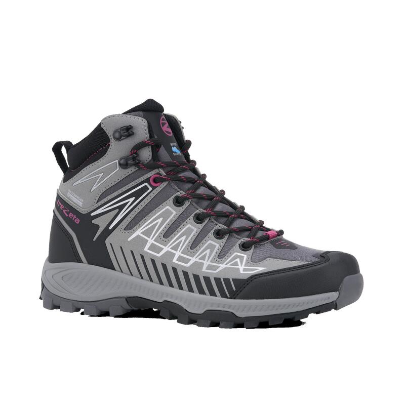 Scarpe Trekking Donna THUNDER MID W'S WP GREY - FUCHSIA