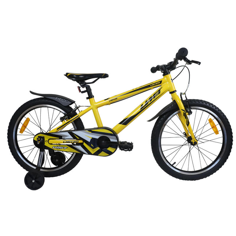 Bicicleta Infantil Montaña 20" Umit Aluminio 200 Amarilla
