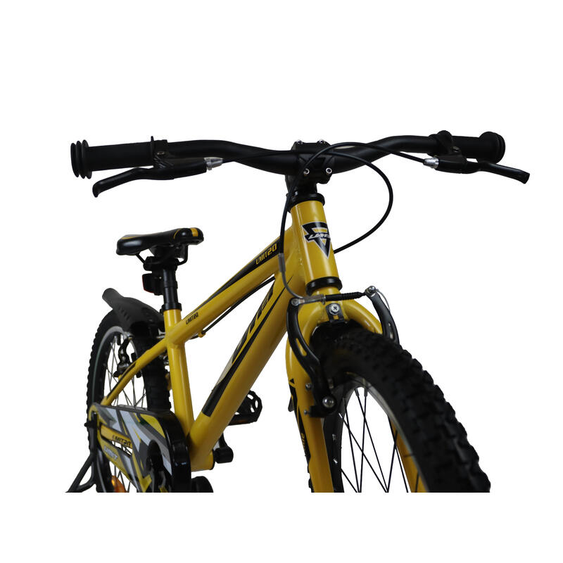 Bicicleta Infantil Montaña 20" Umit Aluminio 200 Amarilla