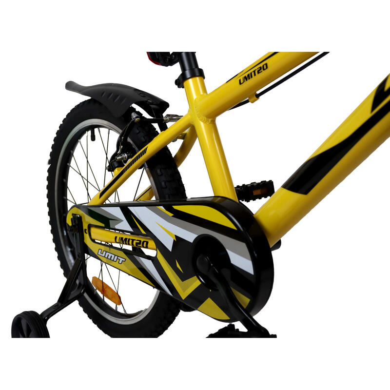 Bicicleta Infantil Aluminio 20” Umit 4Motion Para niños de 5 a 8 años Color Amar