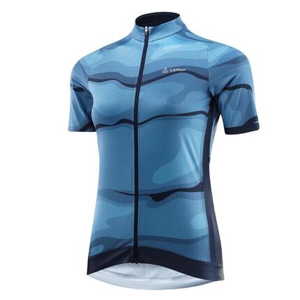 Maillot de cyclisme manches courtes femme Jersey FZ Barkly HotBond® RF - Bleu