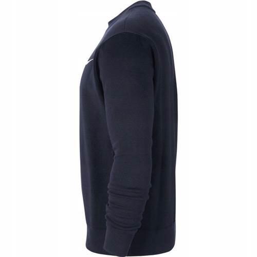 Felpa girocollo uomo ( fleece) nike blu 3/4