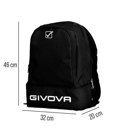 Sports Backpack Givova Europa Black