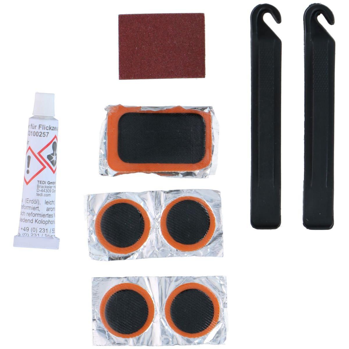 Chambre à Air Vélo - Kit Réparation Adhésif et Patches 2/3