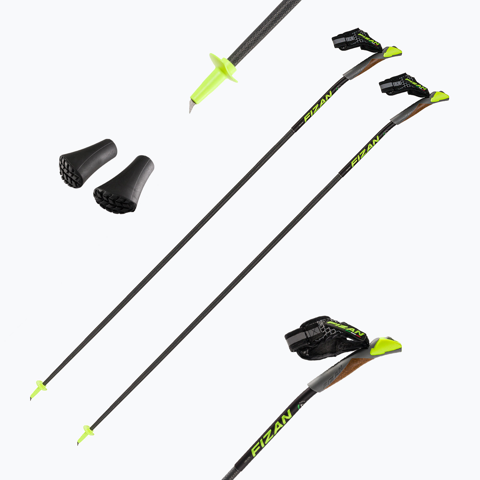 Noordelijke marcherende stokjes Fizan Carbon 3K Impulse 4/5