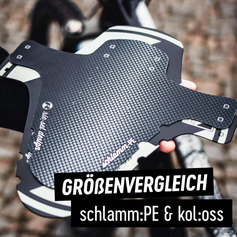 Riesel Design® Mudguard - kol:oss - MTB Schutzblech inkl. Kabelbinder