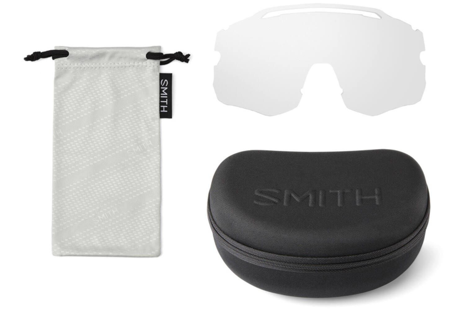 Lunettes Smith Momentum mat os chrome noir or miroir 4/4