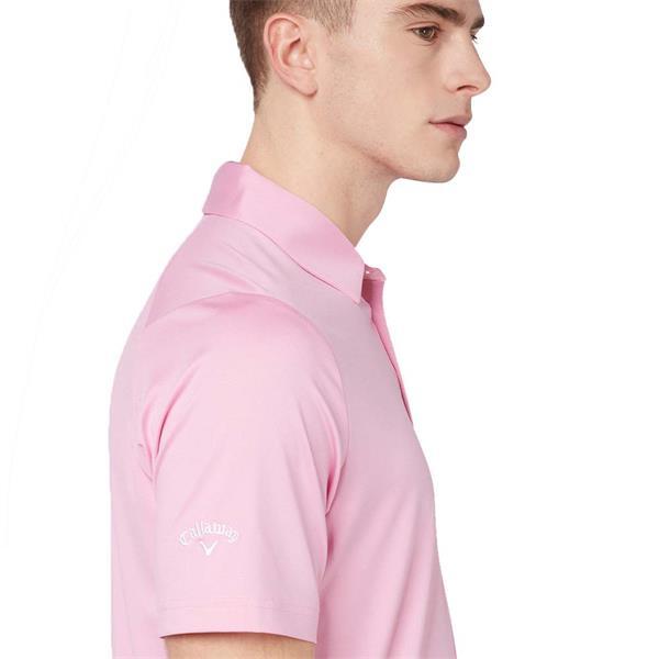 Polo Callaway Swingtech Solid para Hombre, Rosa