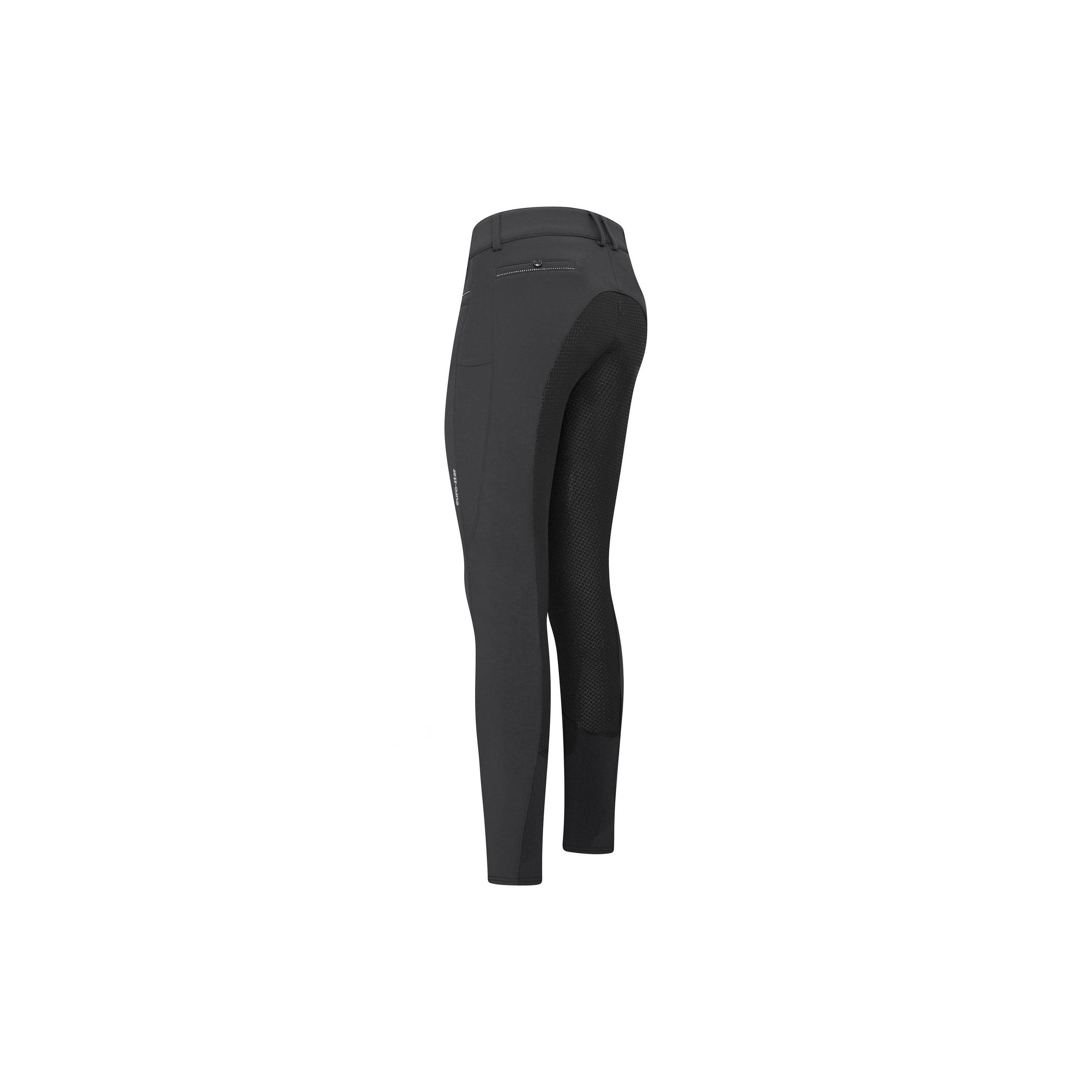 Women's full grip riding pants Euro-Star Arielle Snow