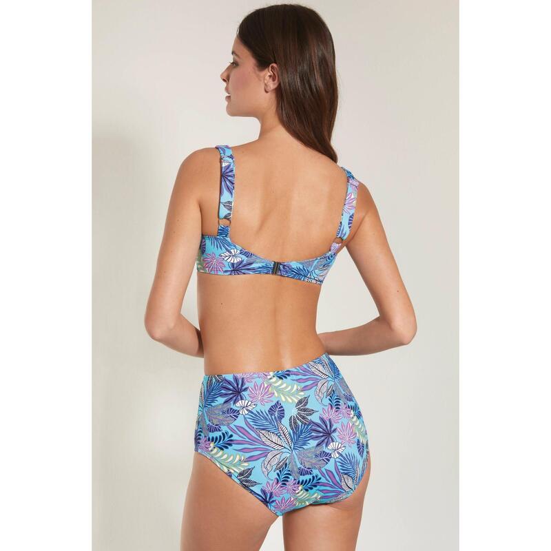 Bikini para Mujer Docor  421-1002D.421 BLUE Aros y Braga Maxi