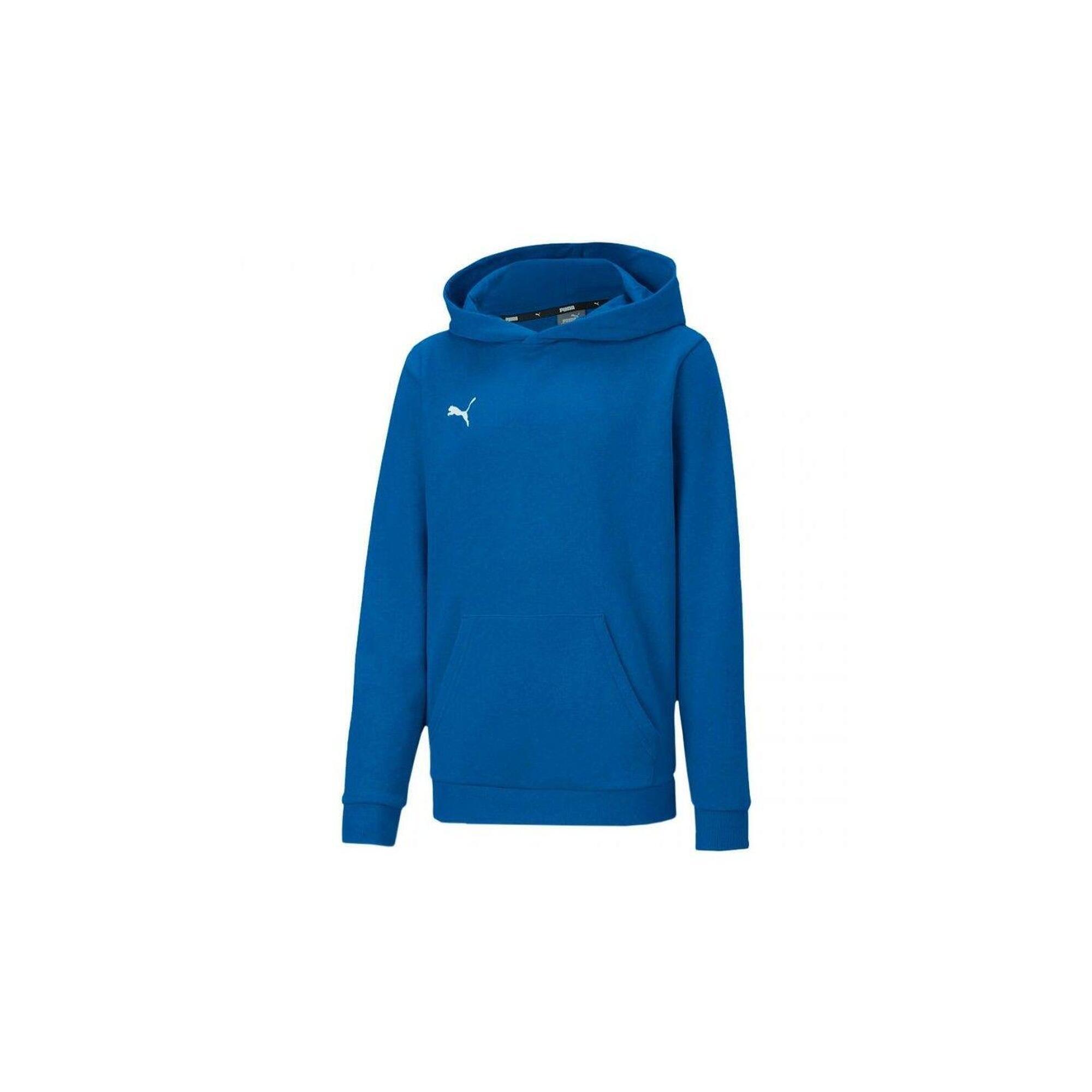 Puma - Capot Puma Teamgoal 23 Casuals Hoody Jr, Bleu, Enfants - Sweat-shirt - Bleu - 7-8 Ans / 122-128 Cm - Decathlon