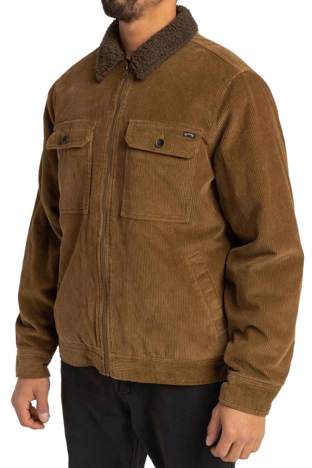 Hommes Billabong Barlow Sherpa Cord transitional hiking jacket 3/7