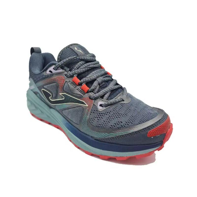 CALÇADO DE TRAIL RUNNING MULHER JOMA TREK LADY 2421. Cinzento