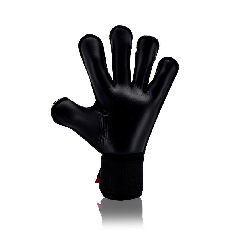 Gants de gardien de football enfant Galactic II Noir Barrettes - Taille 6