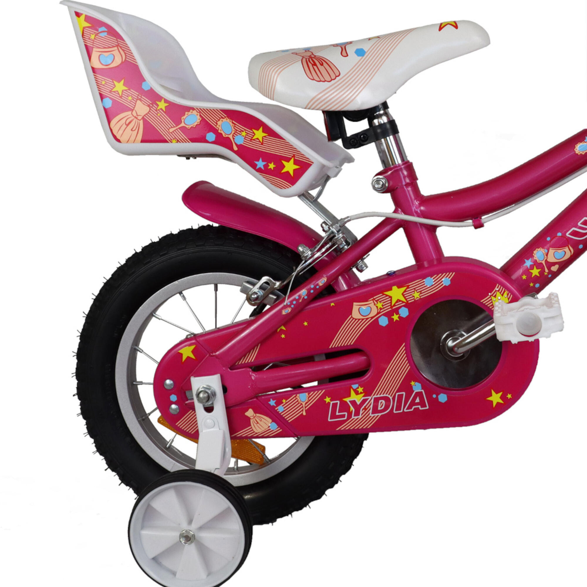 Vélo Fille Infantin Umit 12" Lydia Rose 3/4