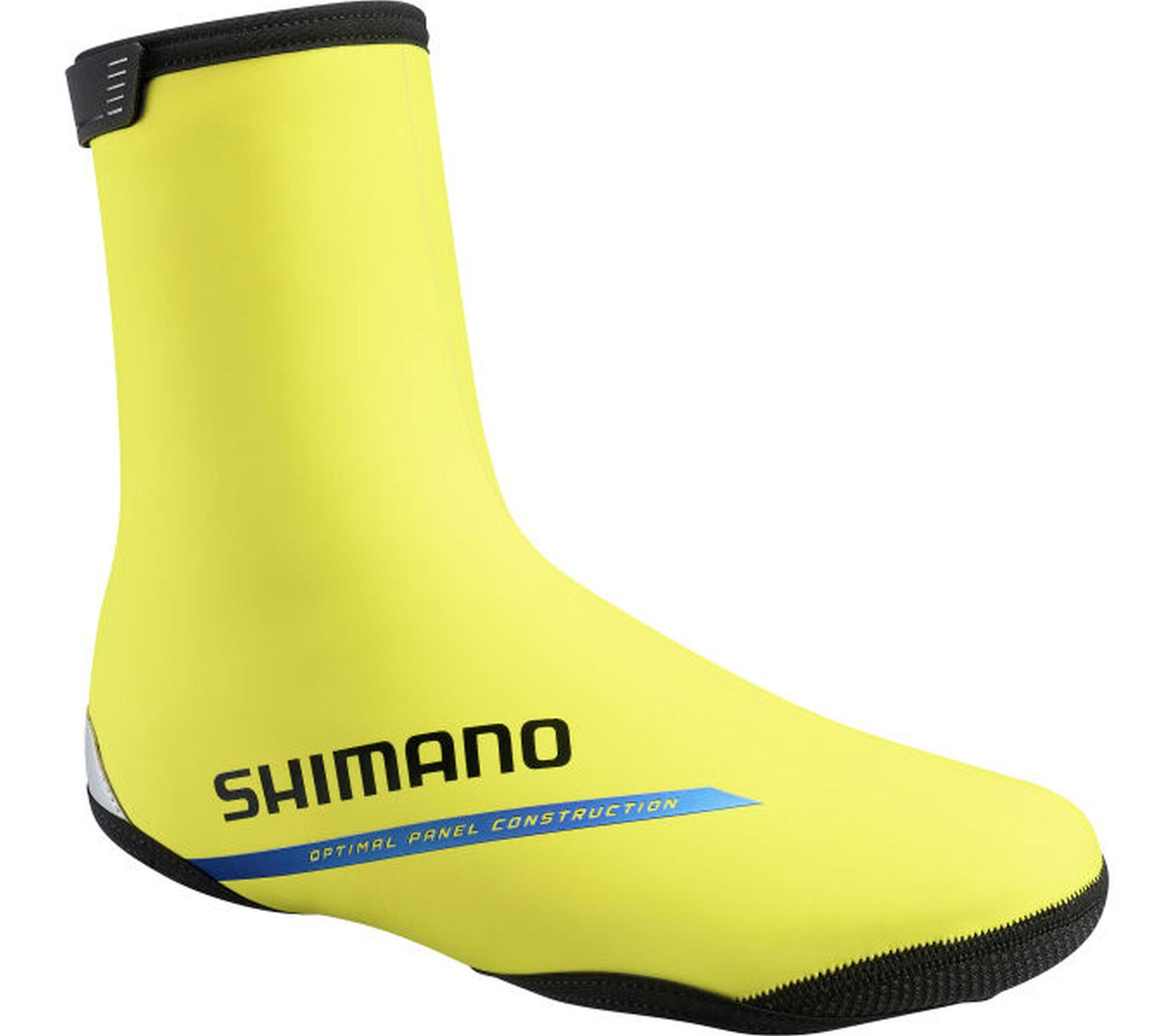 SHIMANO ROAD Thermal Shoe Cover. Neon Yellow |  Shimano