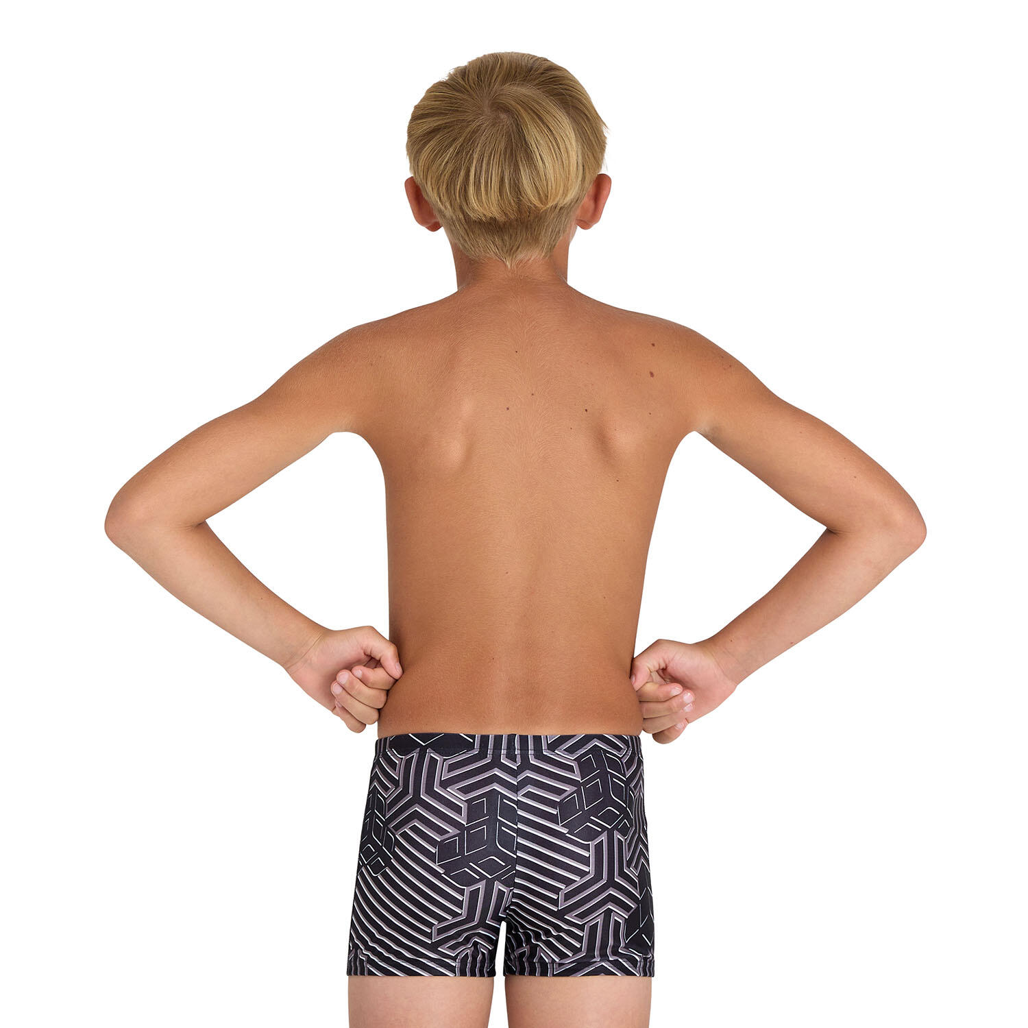 Arena Jongens Zwembroek Kikko Pro Swim Short Zwart/Multi 2/5