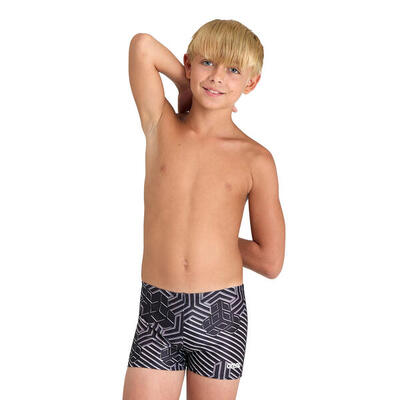 Arena jongens zwembroek kikko pro swim short zwart/multi