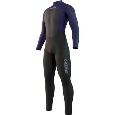 Mystic star wetsuit 5/3mm backzipip donker blauw