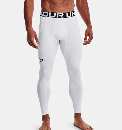 Legging ColdGear® Under Armour Blanc pour homme