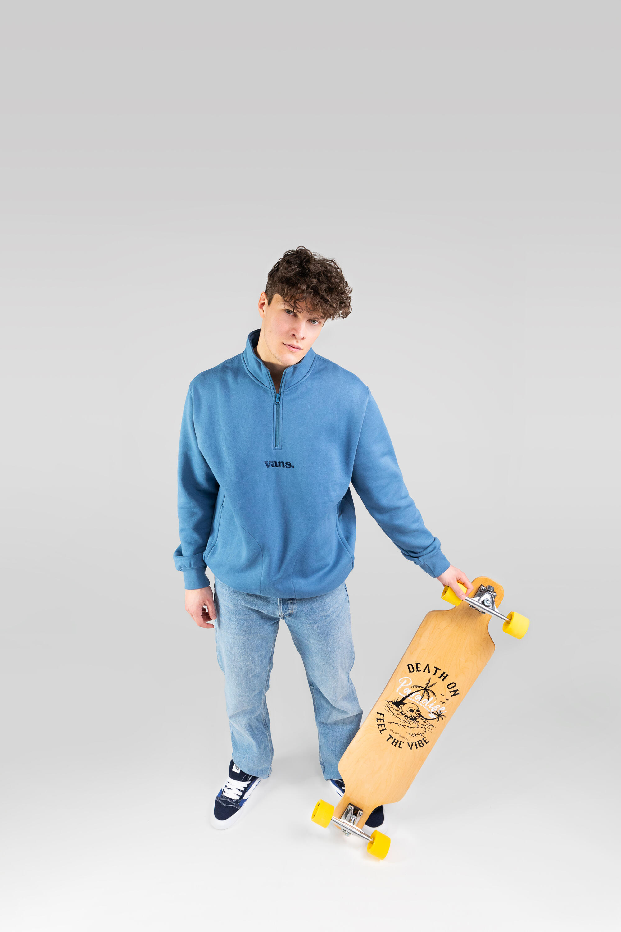 Deskorolka longboard Spokey Longbay 6/7