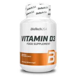 Biotech Usa Vitamin D3 50 Mcg 120 Caps